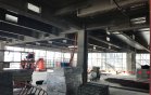 BlueScope 405B fire sprayed beams and columns at 405 Bourke st