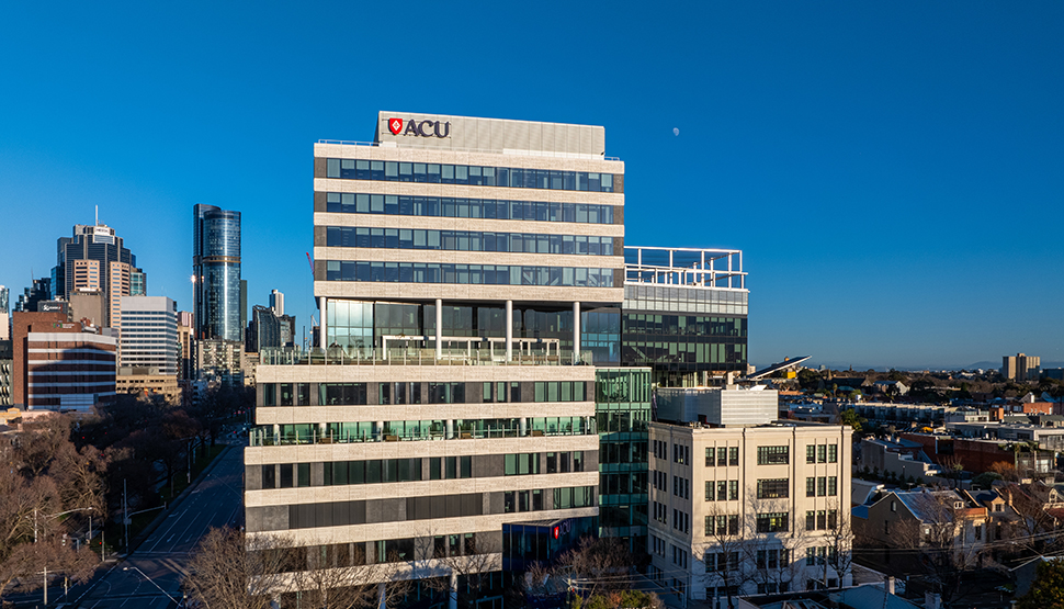 The use of a steel superstructure was determined to be the least disruptive option when considering the ACU's requirement that the MGB remain 'live' during the construction program.