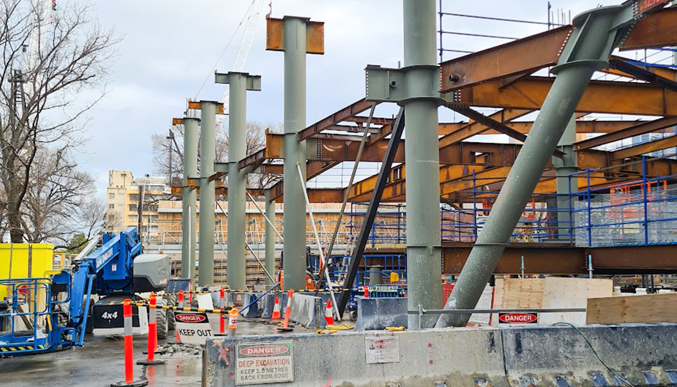 Australian Catholic University's (ACU) Saint Teresa of Kolkata (STK) building in the inner-city Melbourne suburb of Fitzroy