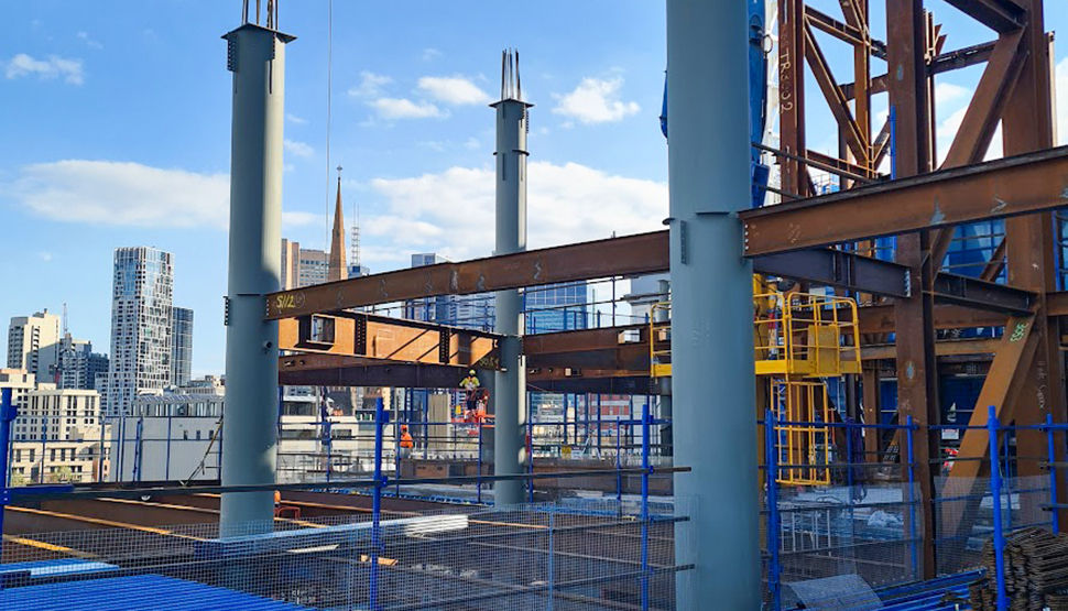 Australian Catholic University's (ACU) Saint Teresa of Kolkata (STK) building in the inner-city Melbourne suburb of Fitzroy