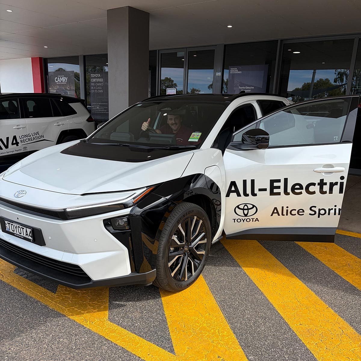 Brad Wickham's project involved looking into the potential use of electric vehicles.