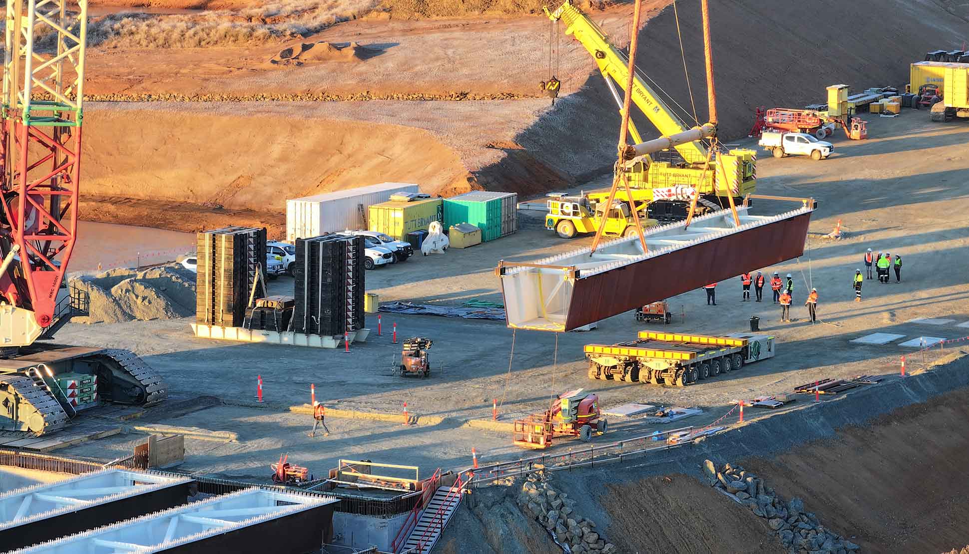 Molonglo River Bridge, REDCOR® weathering steel