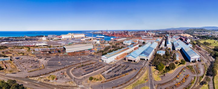 Port Kembla steelworks