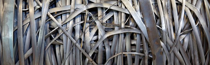 Recycled steel scrap