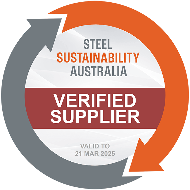 SSA verified supplier logo BlueScope steel manufacturing mill