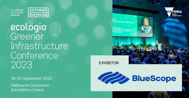 ecologiQ conference 2023 BlueScope exhibitor