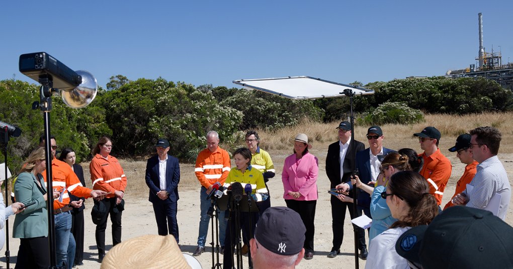NeoSmelt announcement at Kwinana