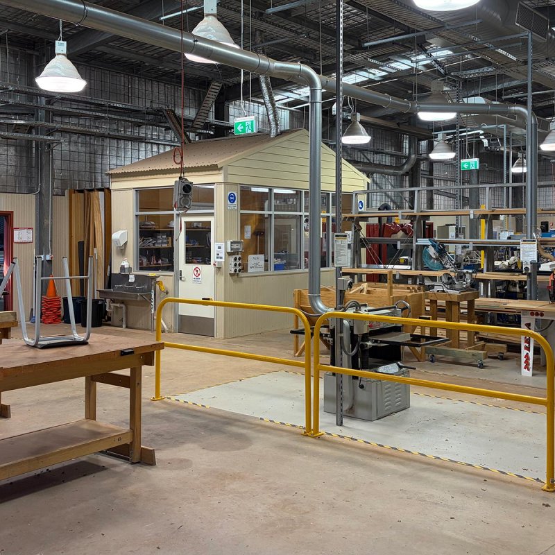 Inside the workshop facility at APY Trade Training Centre, Umuwa, NT.