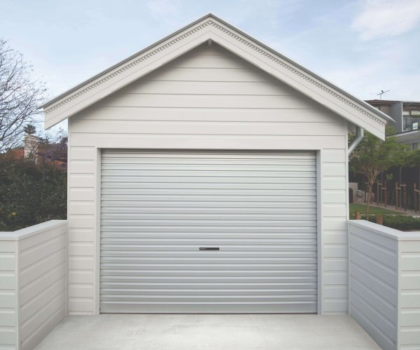 Garage door made from COLORBOND® steel