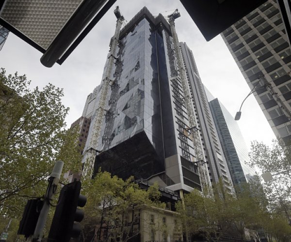 80 Collins street Melbourne welded beams by BlueScope