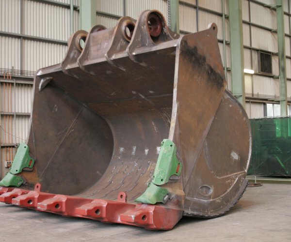 XLERPLATE ® steel is used in the manufacture of mining equipment