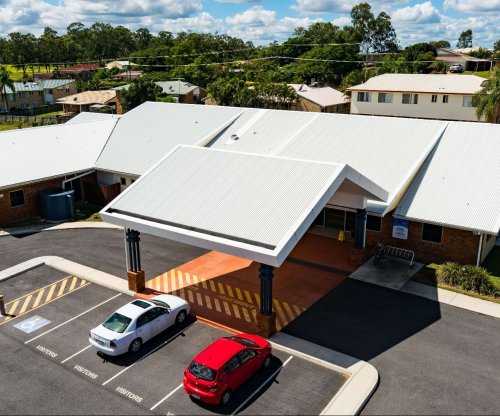 Blue Care Aged Facility with a roof made from COLORBOND® Coolmax® steel