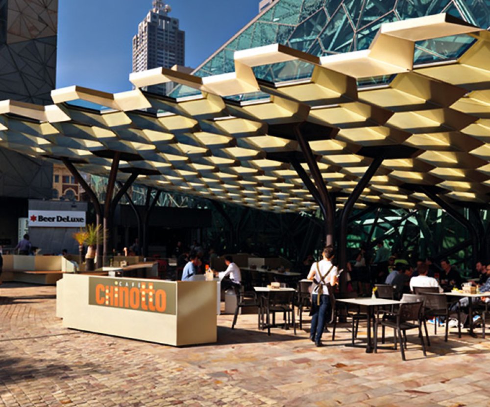 Cloud Canopy, Federation Square, Melbourne