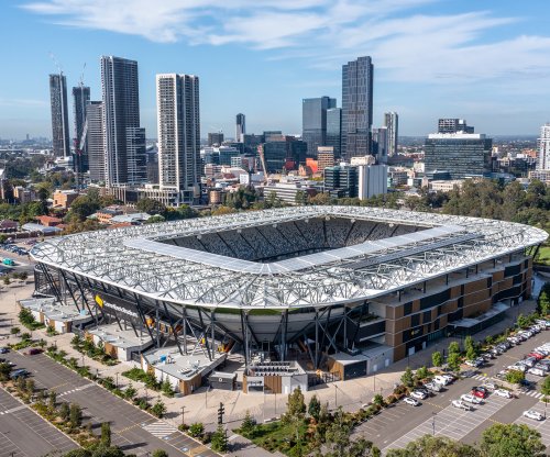 Western Sydney Stadium visionary stadium created from BlueScope Steel